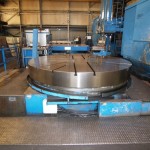 20108-IS Noble & Lund CNC 120 diam Rotary Table w CNC Slide-1