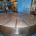 20108-IS Noble & Lund CNC 120 diam Rotary Table w CNC Slide-2